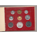 1958 - Divisionale con 100 Lire Oro Anno XX